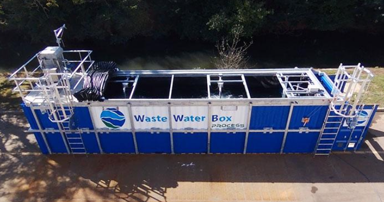 Station de traitement des eaux Waste Water Box